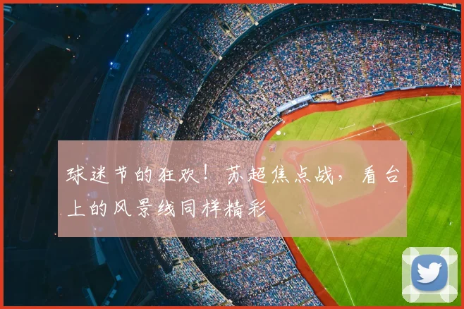 球迷节的狂欢!苏超焦点战,看台上的风景线同样精彩